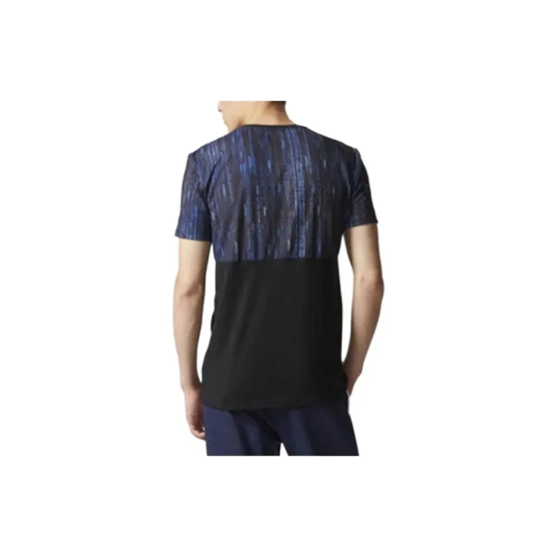 Adidas Neo T Shirts Men Navy Blue-2