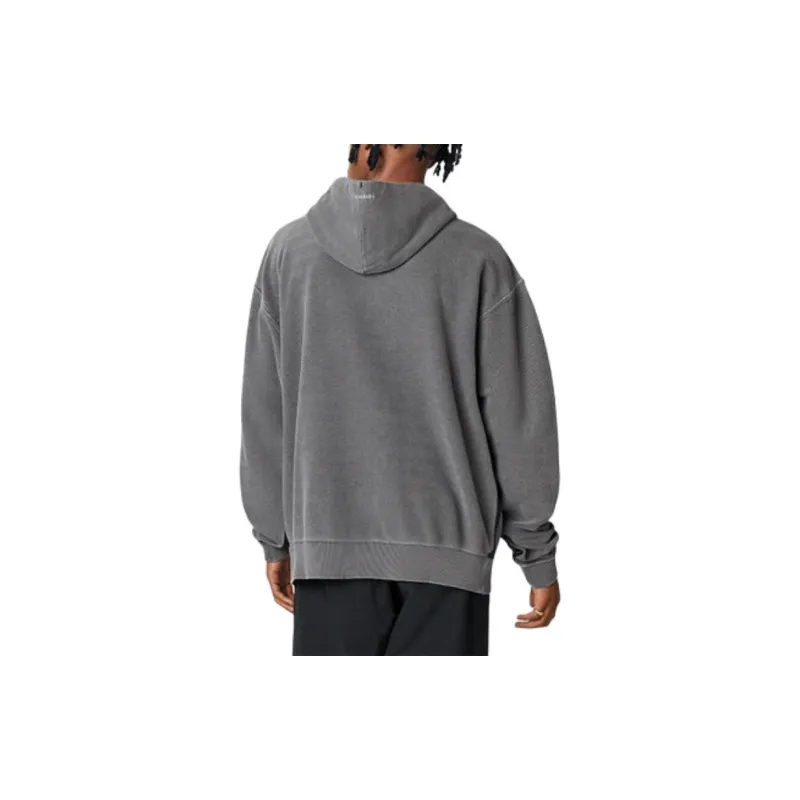 Converse Reverse Herringbone Sweatshirt Men's Gray-3