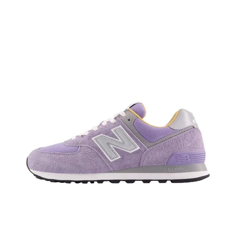 New Balance 574 Purple Suede Women's-0