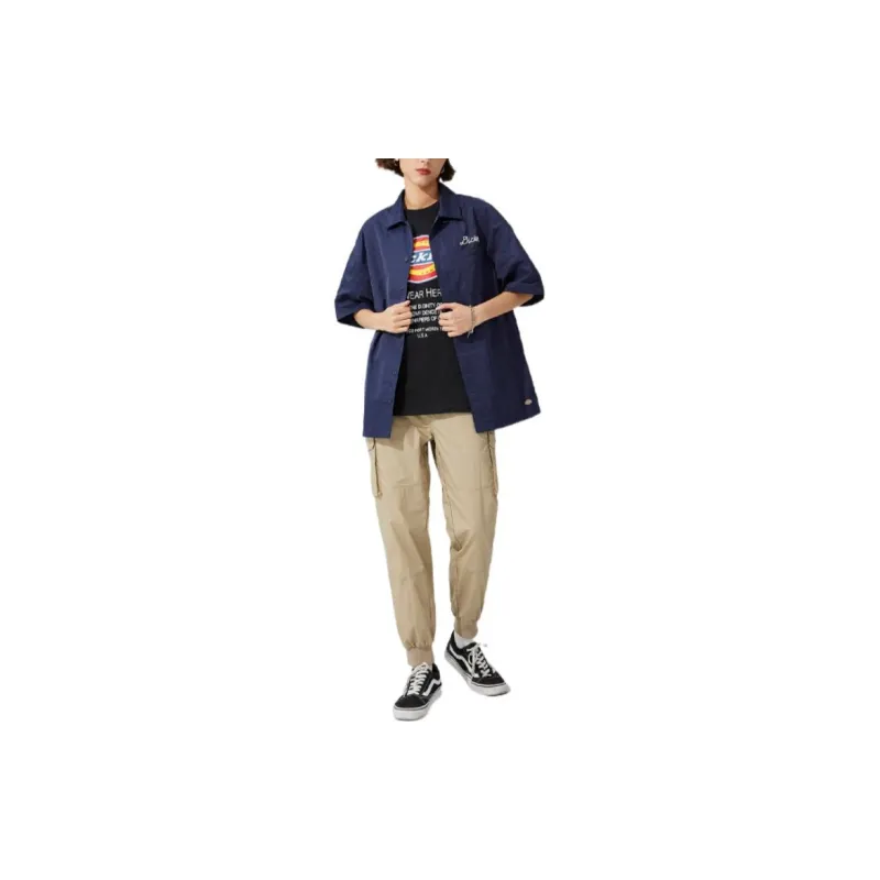 Dickies Shirts Unisex Dark Navy Blue-1