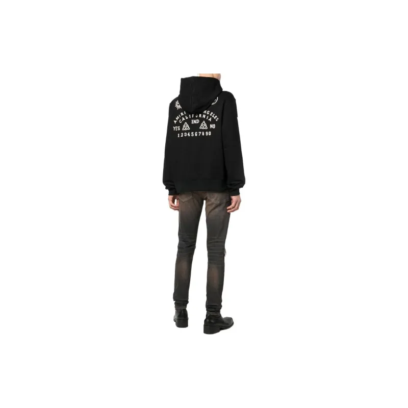 AMIRI Ouija Board Logo print Hoodie-3