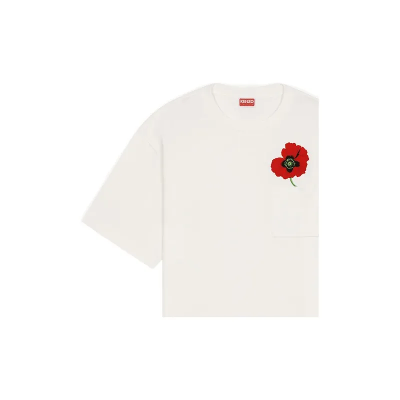 KENZO Poppy By Nigo Women's Oversized Pocket T Shirt-4