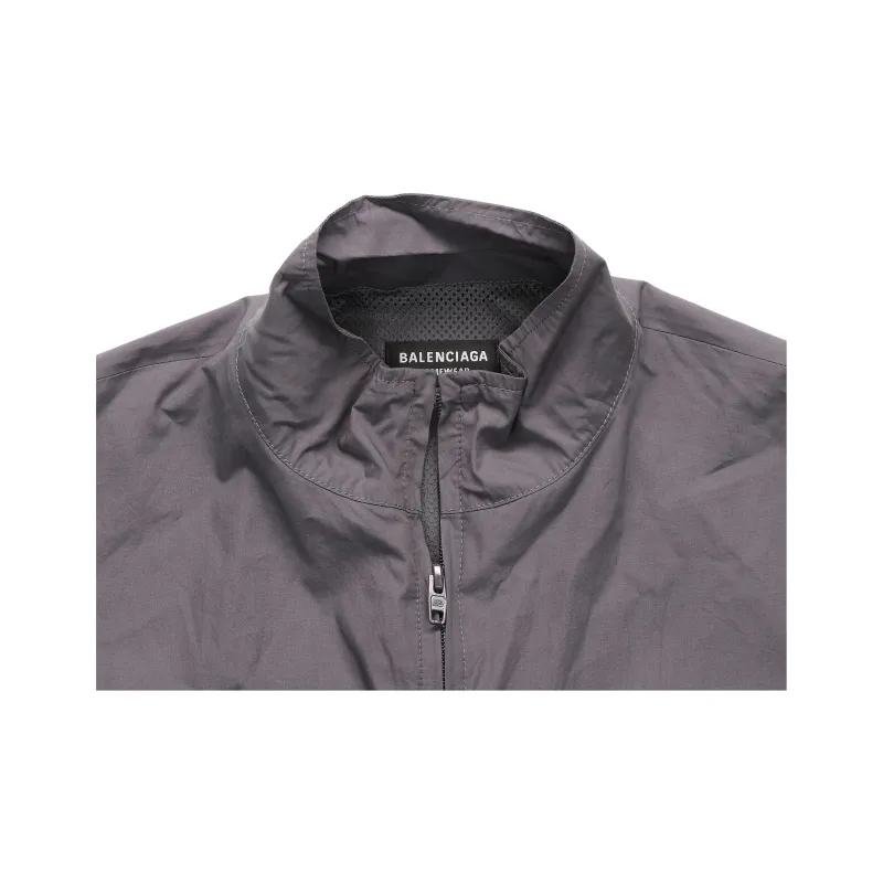 Balenciaga Jackets Coats Loose Fit Style Men's Dark Gray-2