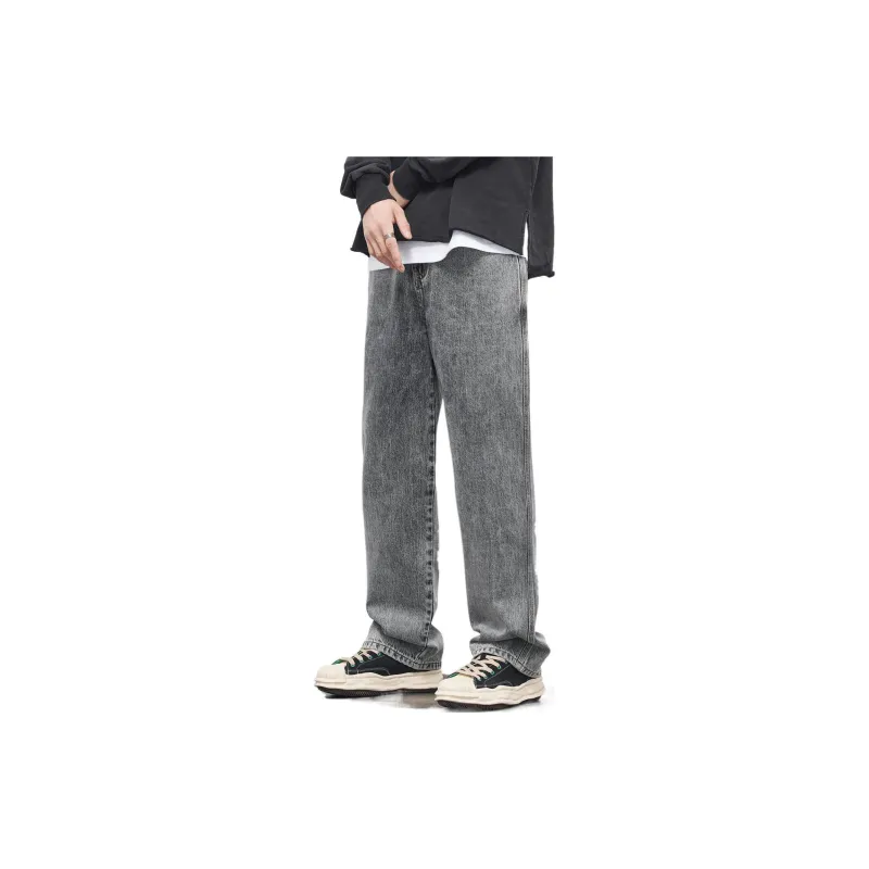 FAIRWHALE Spring And Summer Jeans Men's-4
