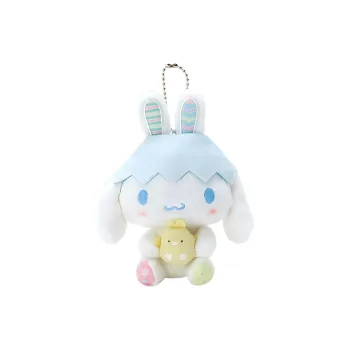 Sanrio Pacha Dogs Easter Collection, Cinnamoroll Holding A Chick, Cinnamoroll Dolls Plush Pendant 14cm Height