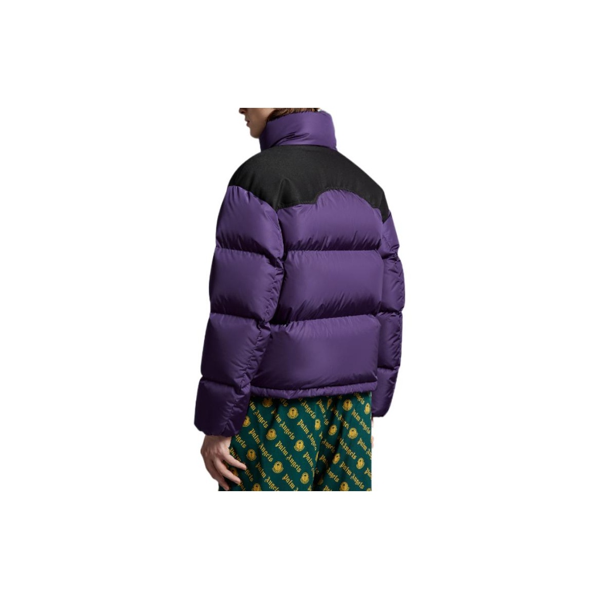 Palm Angels X MONCLER GENIUS MONCLER GENIUS X PALM ANGEL Down Jackets Unisex Purple POIZON