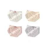 M1559-D Set-Wave High Split-White+Skin+Pink+Purple (4 Pack)