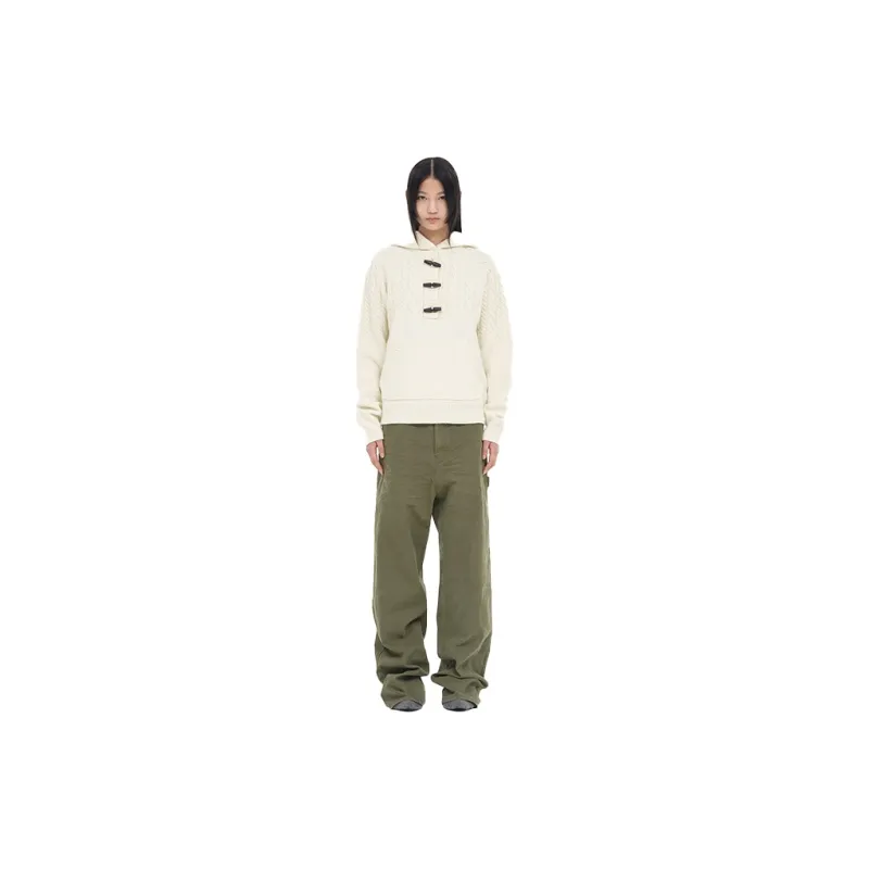 WE11DONE Knitwear Unisex Ivory White-2