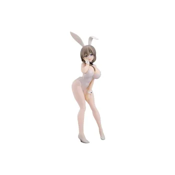 FURYU Uzaki Chan Wants To Play With BiCute Bunnies Uzaki Moon, Pearl White Ver. Bonus Gifts 29cm