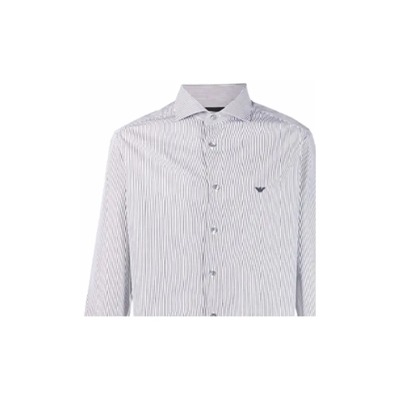 EMPORIO ARMANI Shirts Men Gray-4
