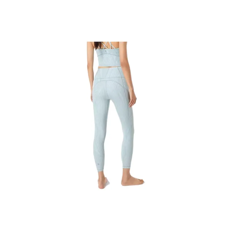 Sweaty Betty Super Soft Athletic Trousers Women's Far Sea Blue Wave Print-1