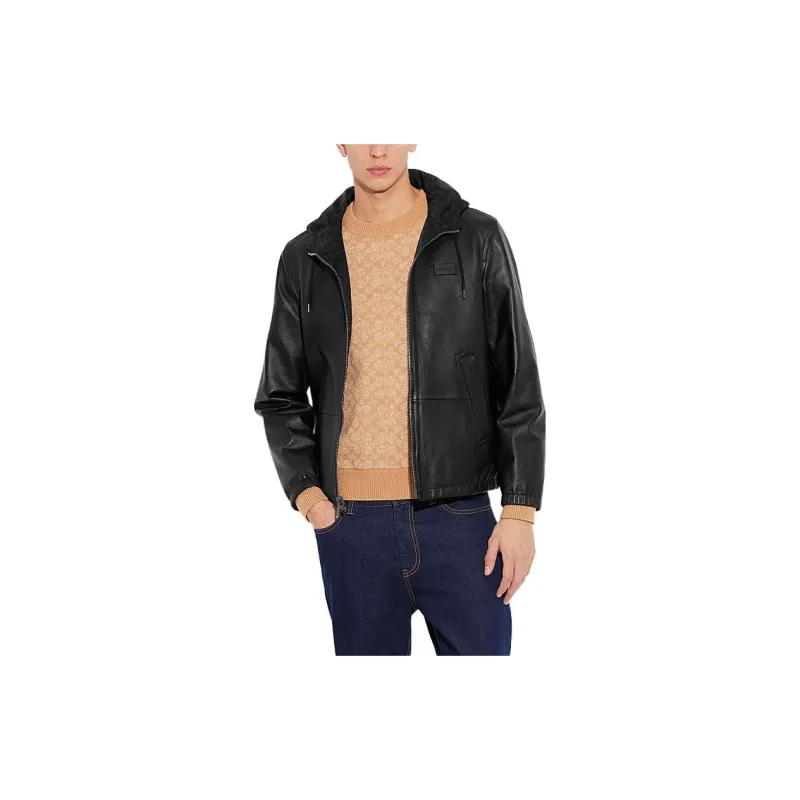 COACH SS23 Jackets & Coats Men's Black-1