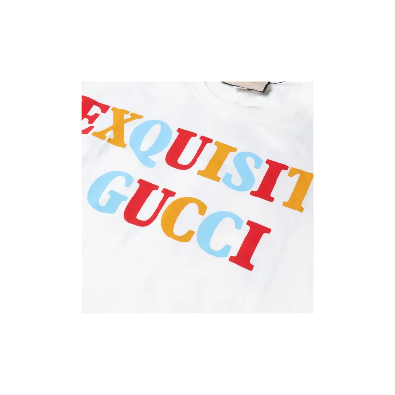 GUCCI Women's Oversized Exquisite GUCCI Heavy Cotton Jersey T Shirt-6