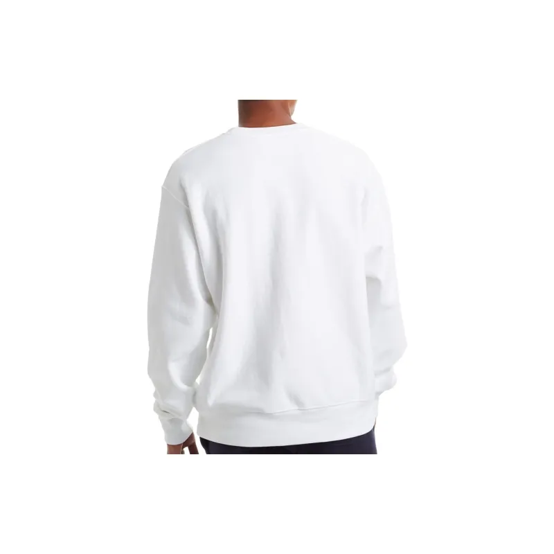Champion Crew Neck Loose Fit Regular Sweatshirt US Version Men's White-2