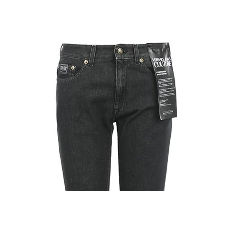VERSACE JEANS COUTURE Jeans Men Black-3