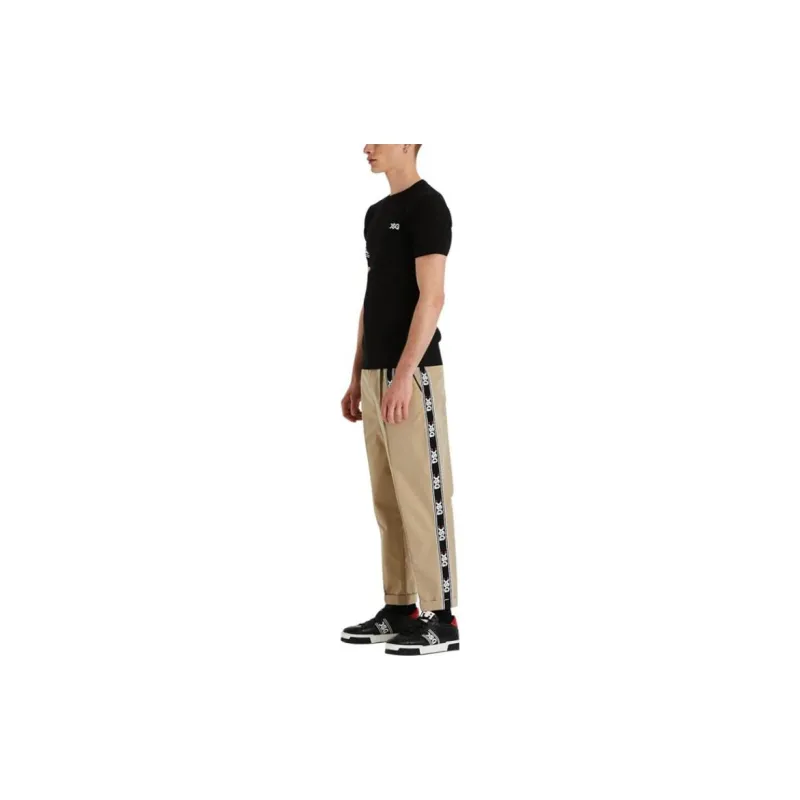 DSG DISGUSTO SS22 Straight Casual Pants Men's Beige Yellow-1