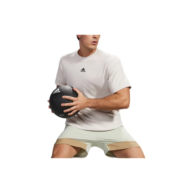 Adidas T-Shirts Men Greige-3