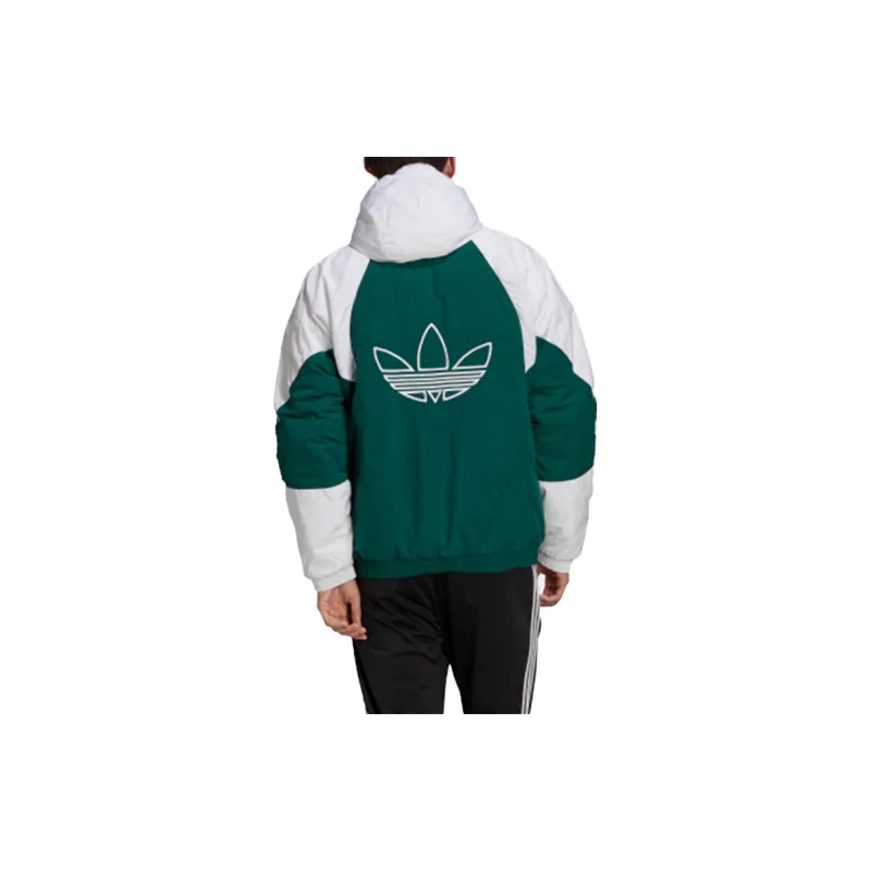 Adidas Originals BIG TREFOIL Jacket Men's Green-3