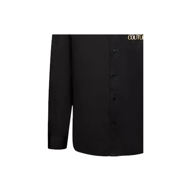 VERSACE JEANS COUTURE Shirts Men Black-5