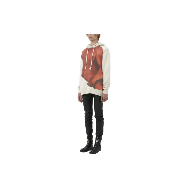 JW Anderson Photograph print Cotton Hoodie-2