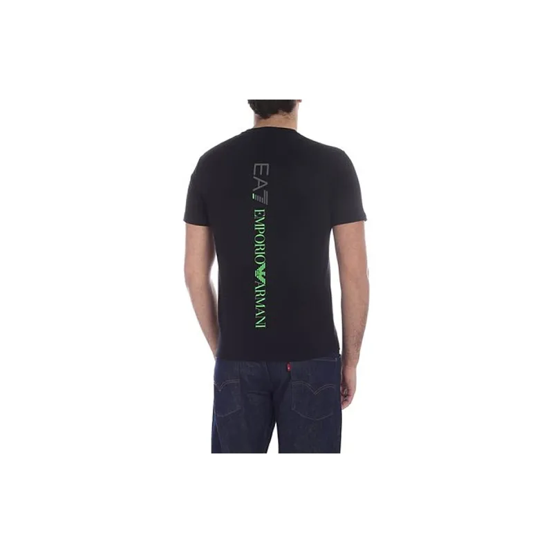 EMPORIO ARMANI T-Shirts Men Black-4