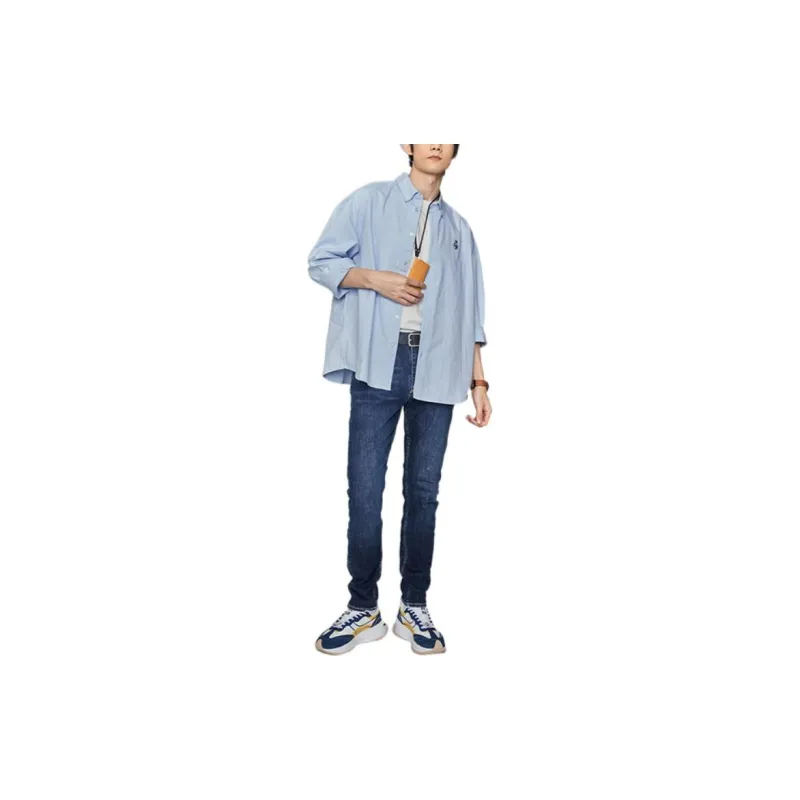 Lee Shirts Unisex Blue-1