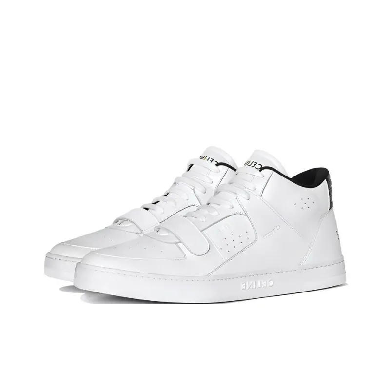 CELINE CT 02 Mid Top Optic White-2