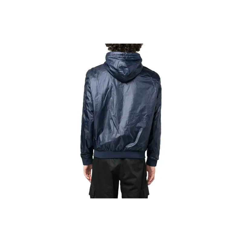 EMPORIO ARMANI EA7 Puffer Jacket Men's Blue-2