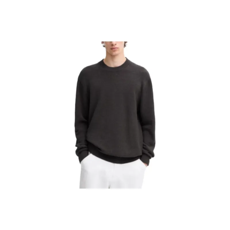 Massimo Dutti Knitwear Men's Dark Gray-4