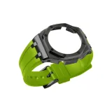 Offshore Black Steel Case+Fluoroelastomer Light Green Band+Pin Buckle+Tool