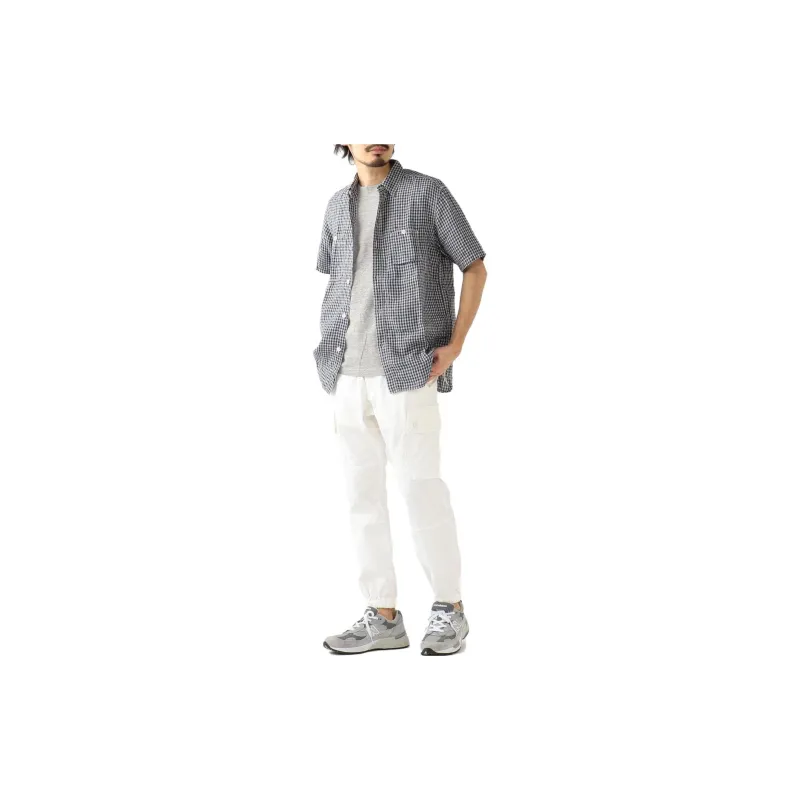 Beams Shirts Men Gray-3