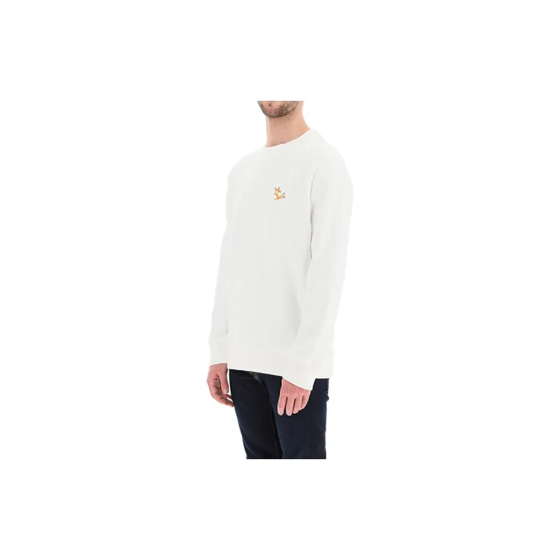 Maison Kitsune Chillax Fox Patch Classic Sweatshirt-3