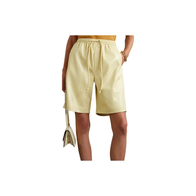 JIL SANDER Casual Shorts Unisex Light Yellow-2