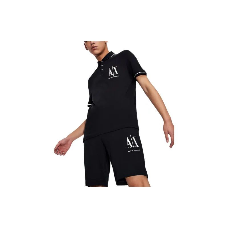 ARMANI EXCHANGE Polo Shirt Men's Blue-5