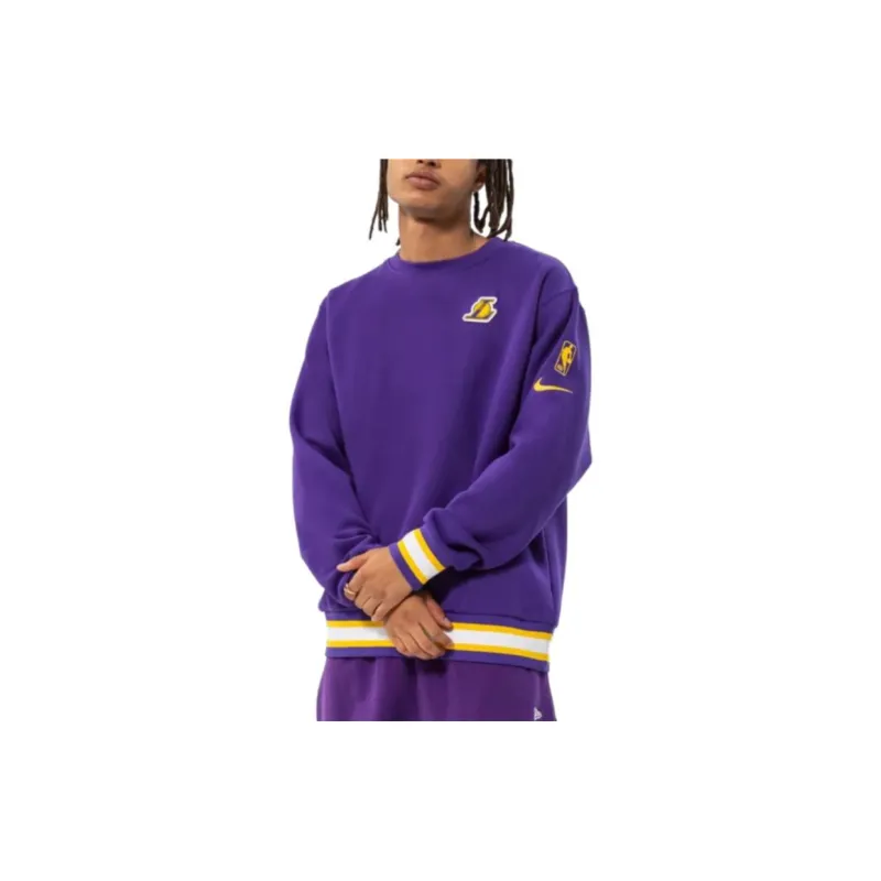 Nike Los Angeles Lakers Courtside Men's Nike Nba Fleece Sweatshirt-2