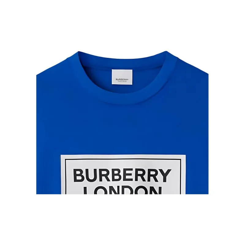 Burberry Ellison Logo Print T shirt-7