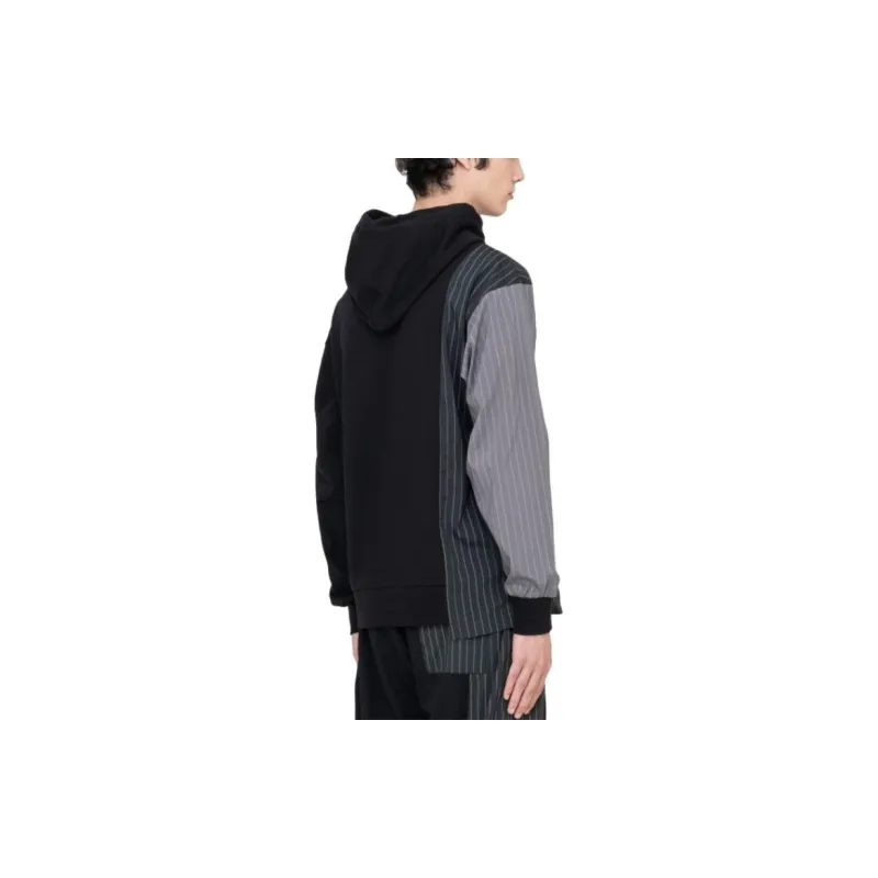 Feng Chen Wang Patchwork Long sleeve Hoodie-3