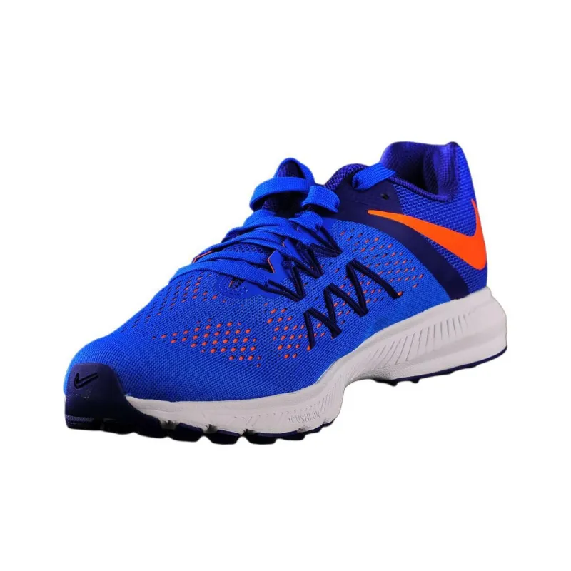 Nike Zoom Winflo 3 Cushioned Slip Resistant Low Top Running Shoes Men's Blue-1