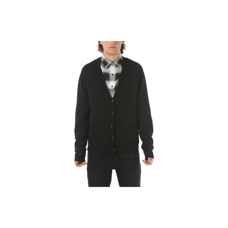 AMIRI Cashmere Sweaters Men Black-2