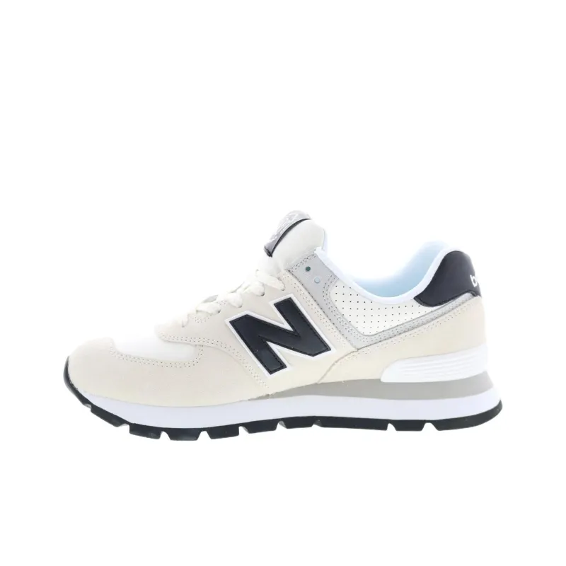 New Balance 574 Rugged White Black-0