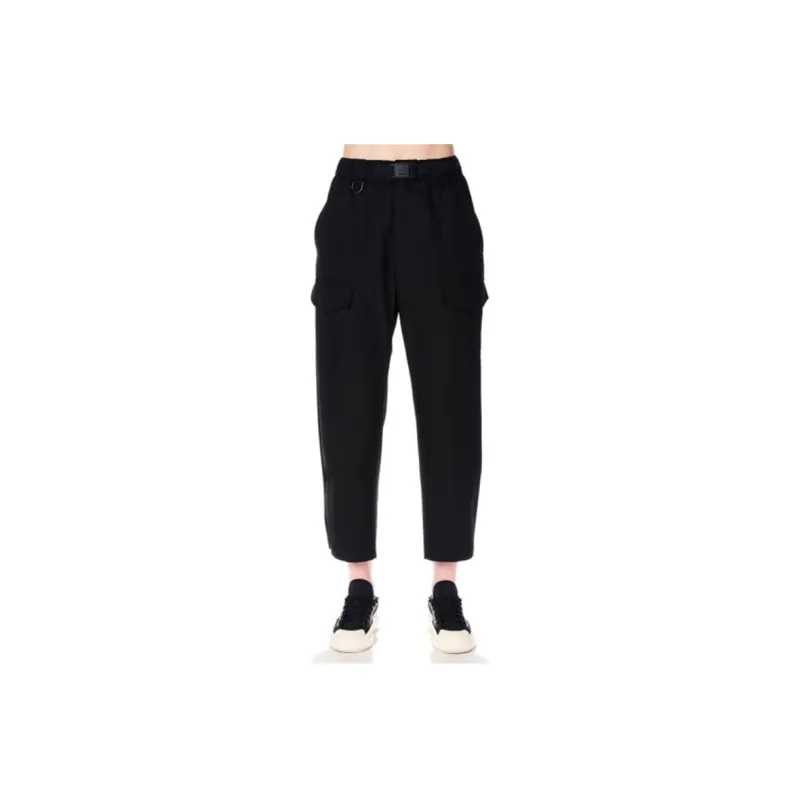 Y 3 Casual Pants Unisex Black-2