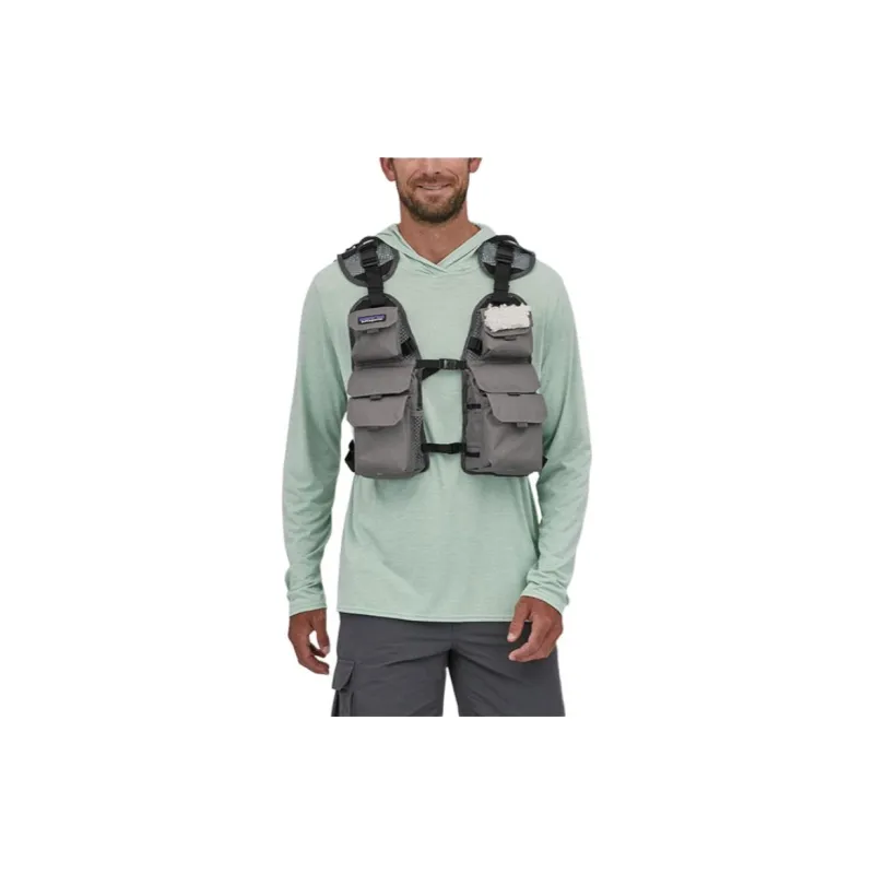 Patagonia Stealth Convertible Vest Unisex Dark Gray-2