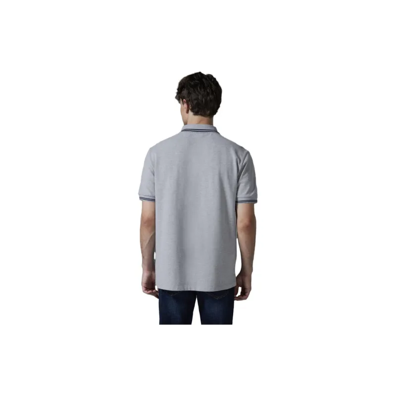 DKNY Polo Shirts Men Gray-2