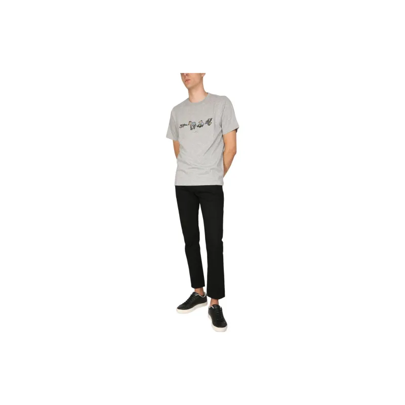PS By Paul Smith Zebra Printed Crewneck T Shirt-2