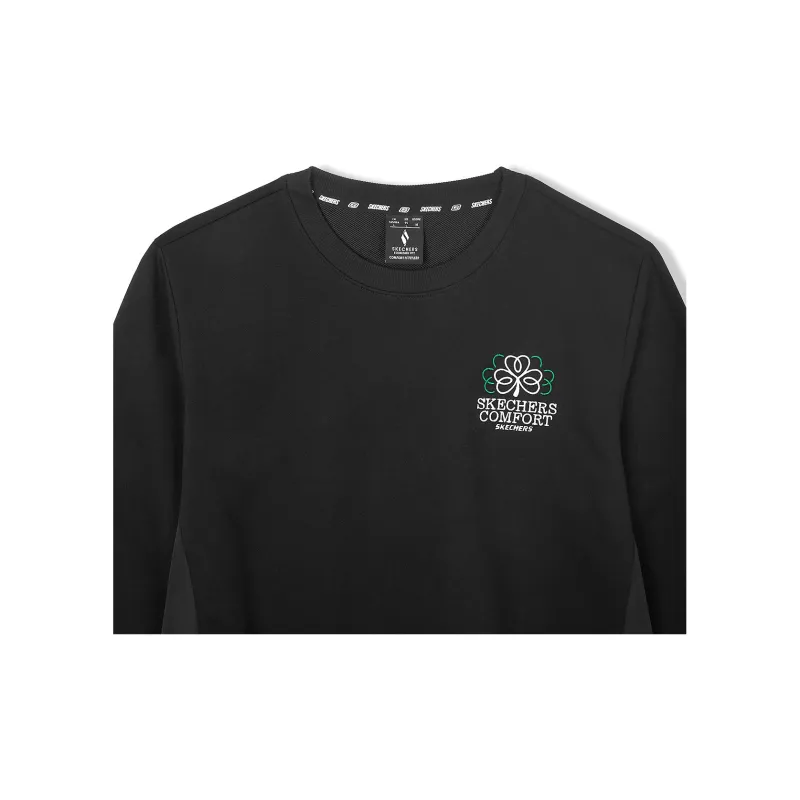 Skechers Sports Alliance Series Sweatshirt Women's Carbon Black-4