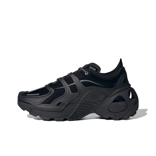 adidas stores Wonder Runner Pro Slip Resistant Low Top Running Shoes Unisex Black Gray Color