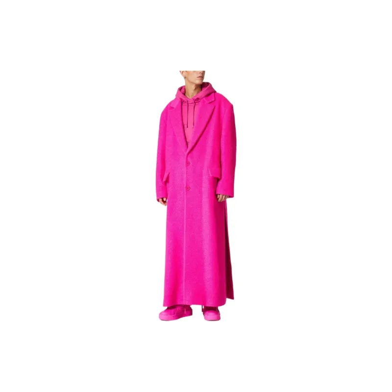 Valentino Coats Men Pink-2