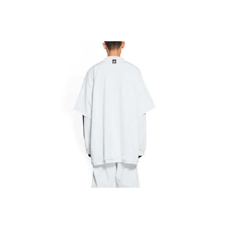 Balenciaga x adidas T Shirt Oversized White Unisex -5