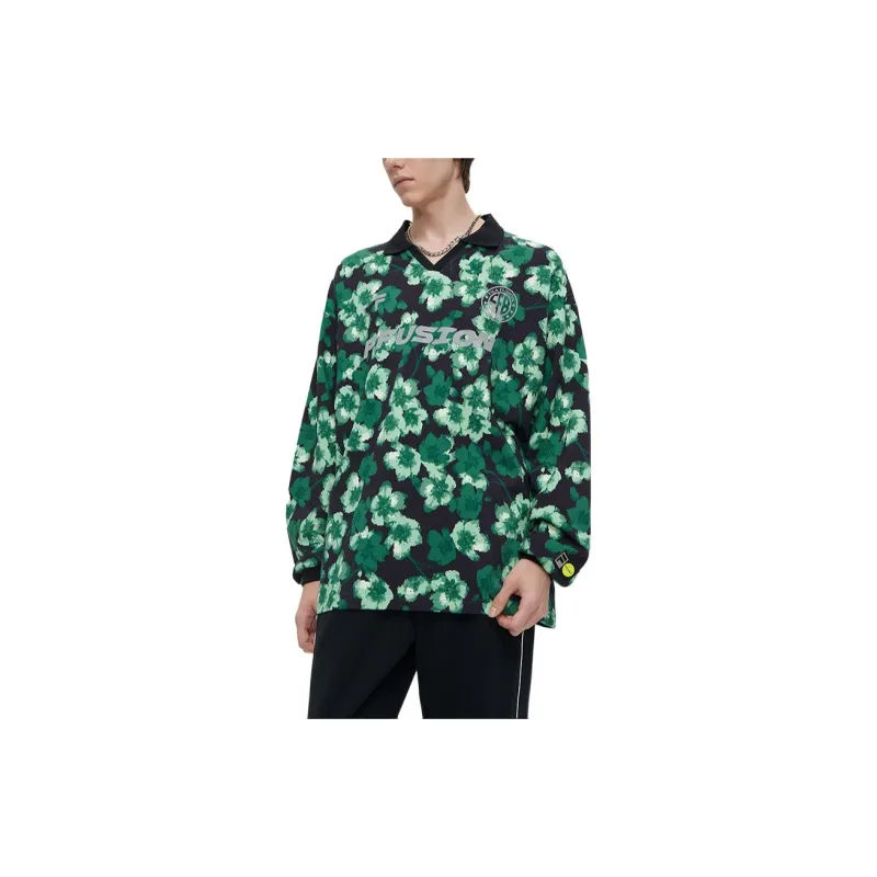 FILA FUSION FILA FUSION X BEAMS Co branded Series T Shirt Unisex Green-2