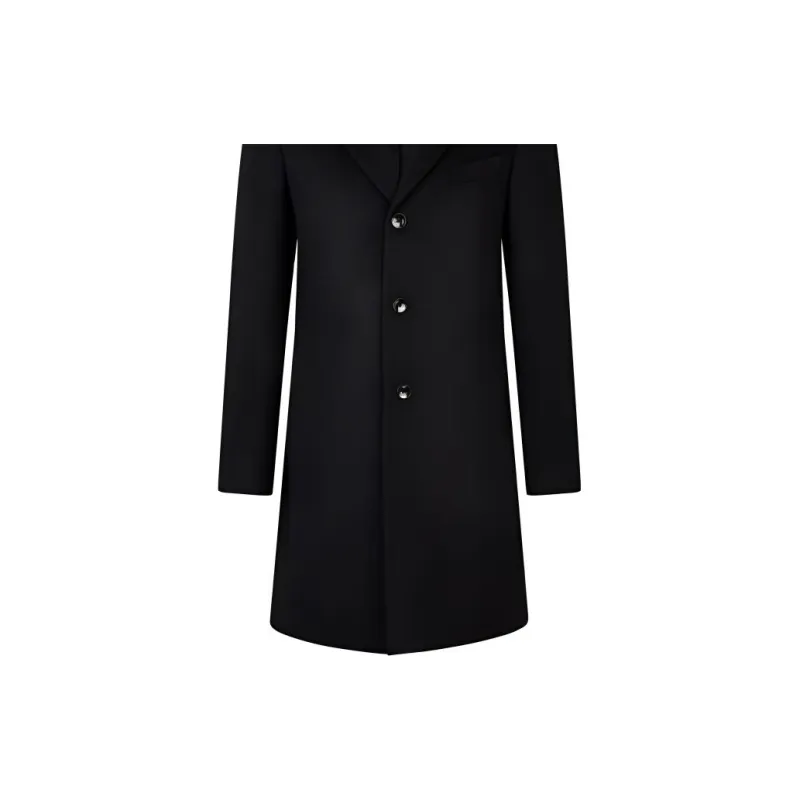 HUGO BOSS Coats Men Black-5